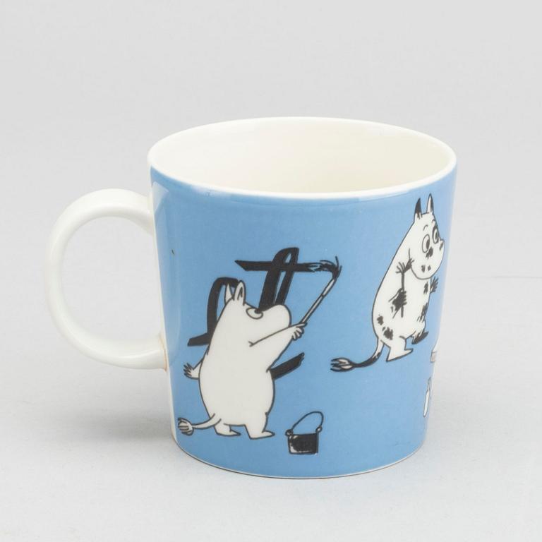 A Moomin Characters porcelain mug, Arabia, Finland, 1990-96.