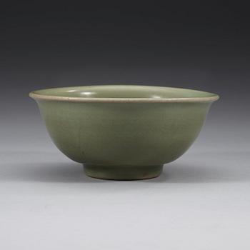 A celadon bowl, Ming dynasty (1368-1644).