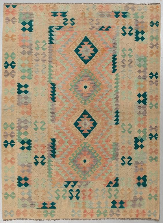 A CARPET, Kilim, ca 236 x 177 cm.