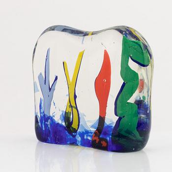 Riccardo Licata, skulptur, glas, signerad Riccardo Licata och numrerad 6/6.