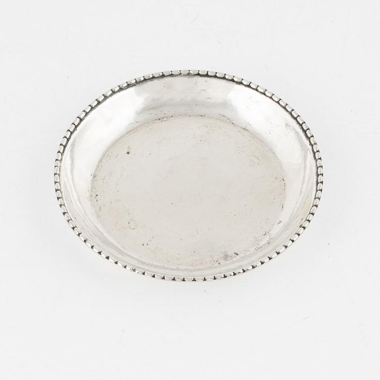 Coaster, design nr 209, silver, Georg Jensen, Danmark, 1920.