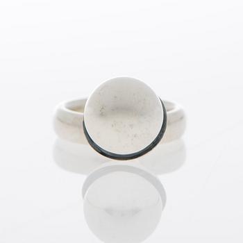 GEORG JENSEN, RING, "Sphere", silver.