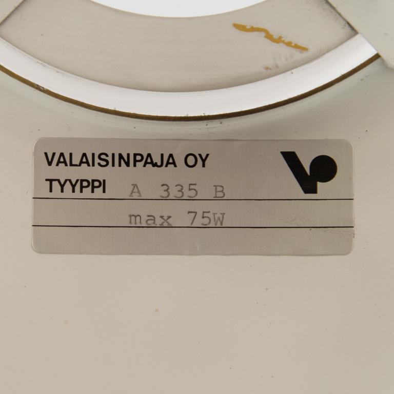 Alvar Aalto, taklampa modell A335B, Valaisinpaja.