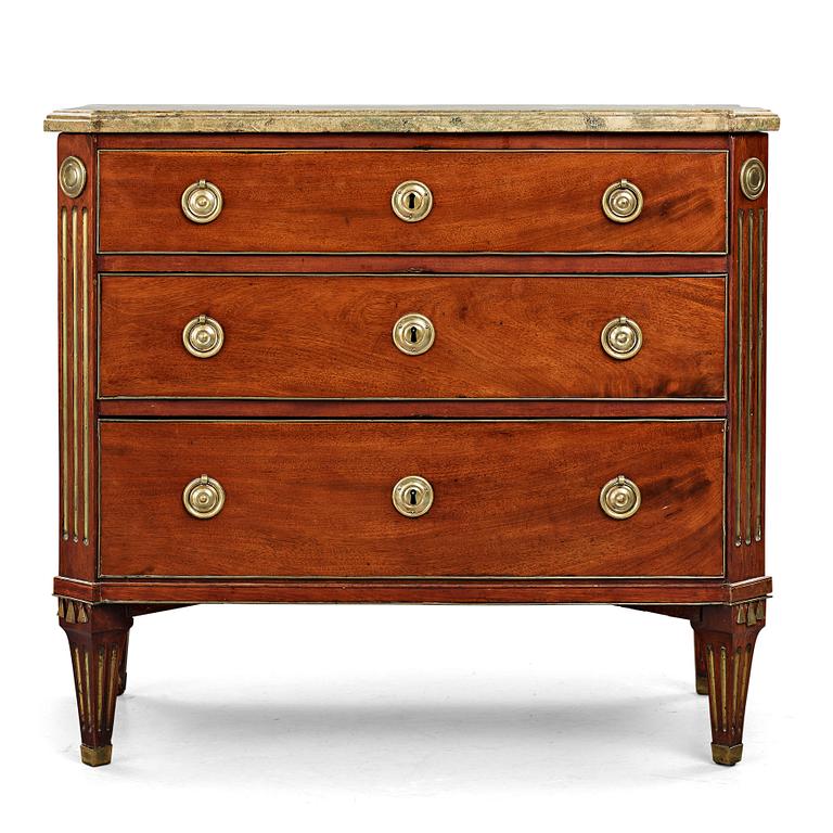 BYRÅ, av Anders Scherling (mästare i Stockholm 1771-1809), sengustaviansk.