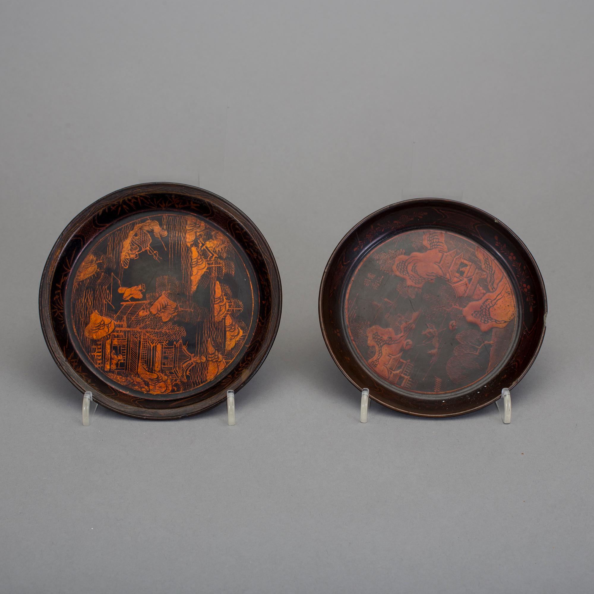 FAT, 6 st, lack, Kina, sen Qingdynasti, 1800-tal.