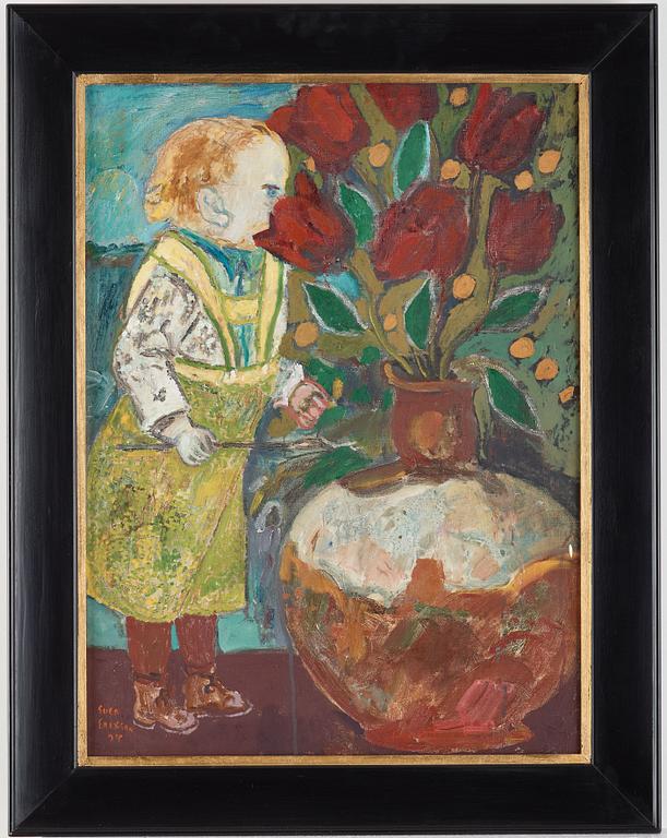 Sven X:et Erixson, Sverre and the flowers.