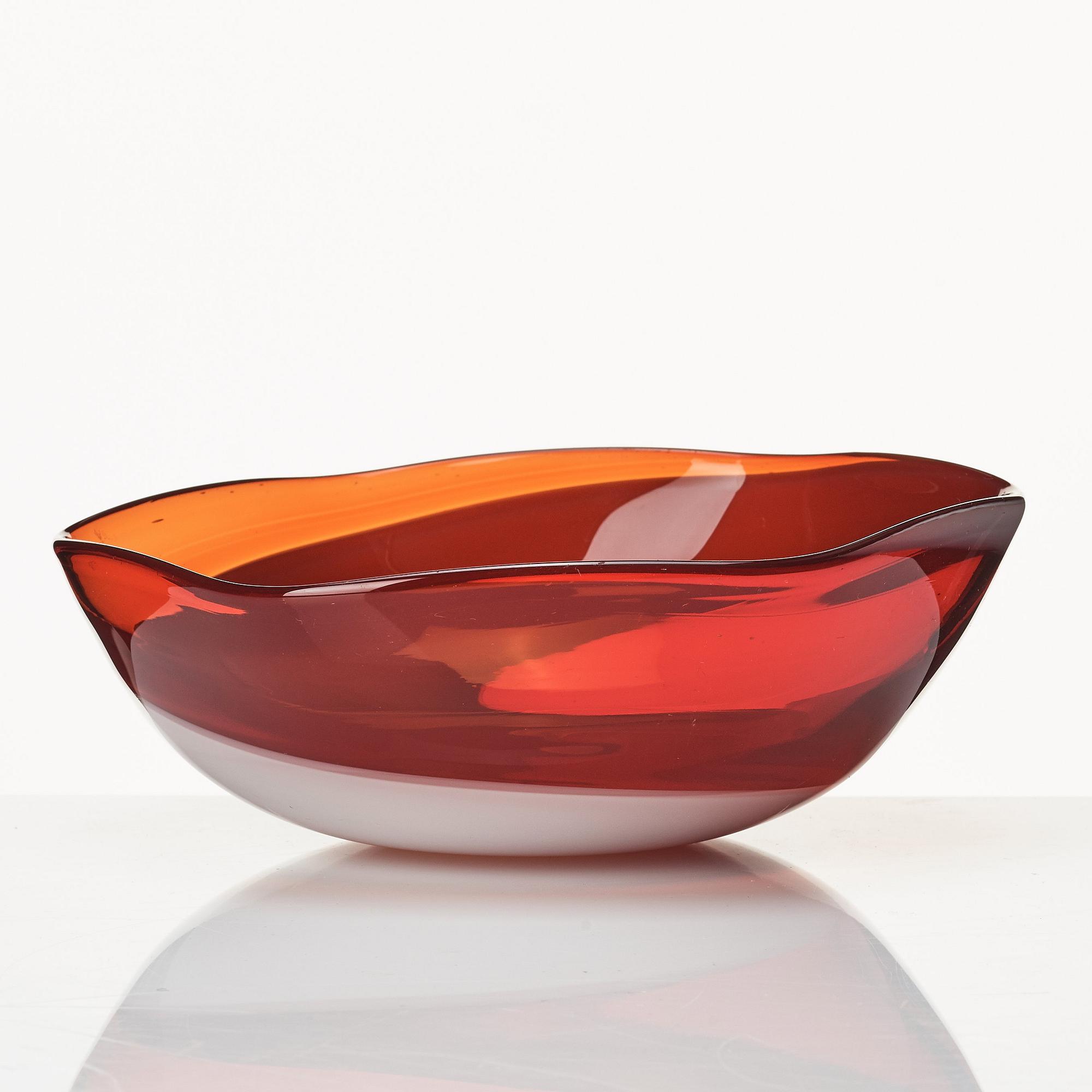 Venini, skål, Italien, 1950-60-tal.