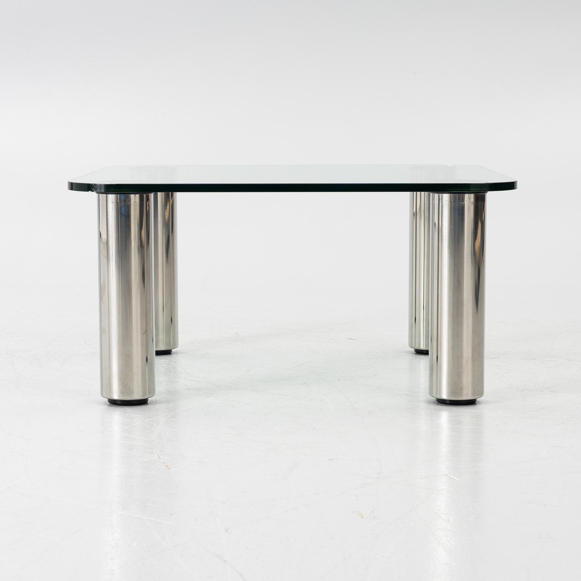 Marco Zanuso, A 'Marcuso' sofa table, Zanotta, Itally second half of the 20th century.