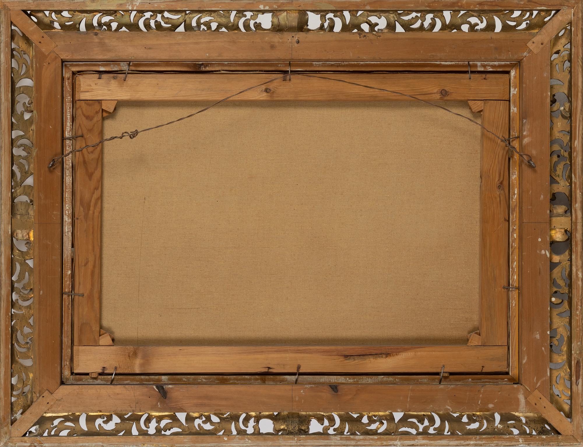 Lauritz Haaland, oil on canvas, signed and dated 1901.