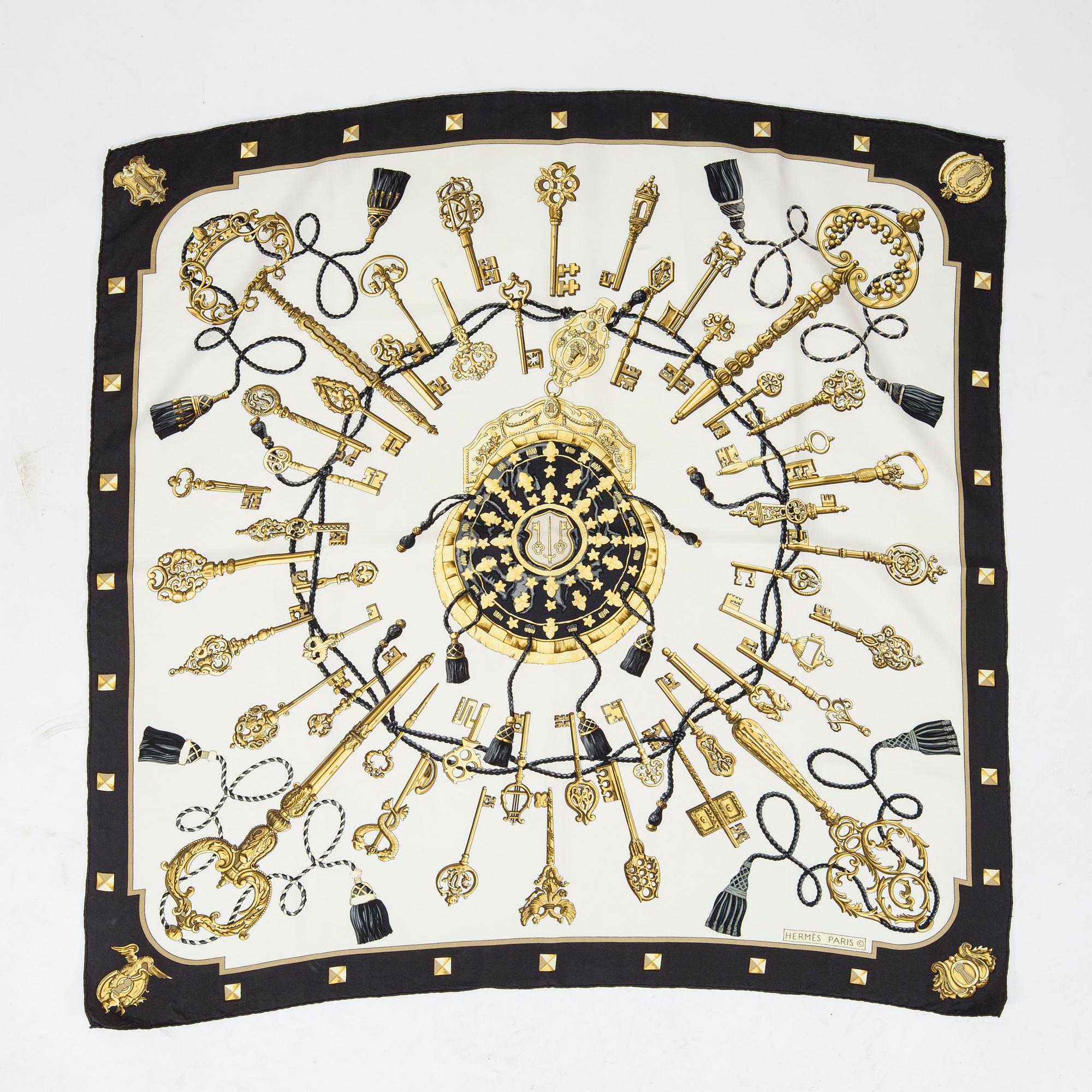 SCARF, "Les Cles", Hermès.
