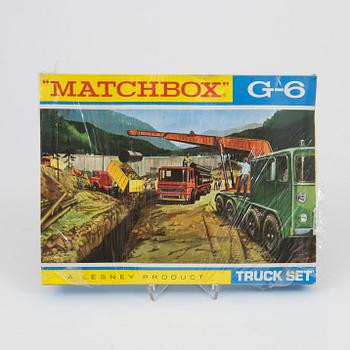 A Matchbox "G-6 Truck Set", England, 1960/70s.