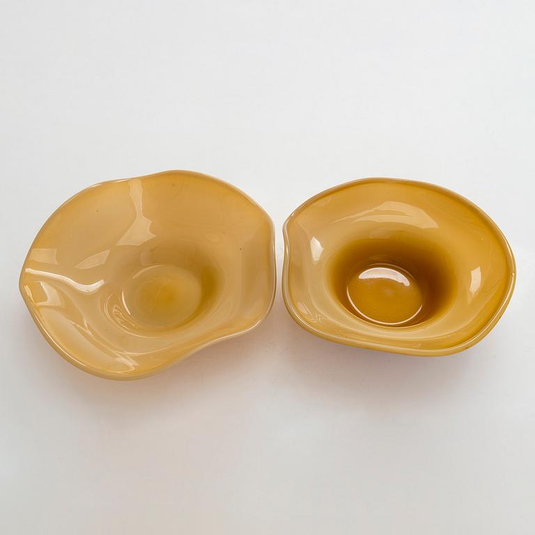 Maljoja, 4 kpl, Kauklahden Lasitehdes 1923 -1952.