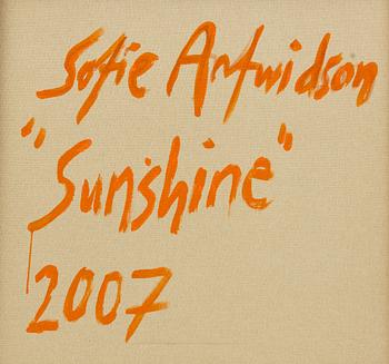 Sofie Arfwidson, "A Condemned to Death.../ Sunshine".