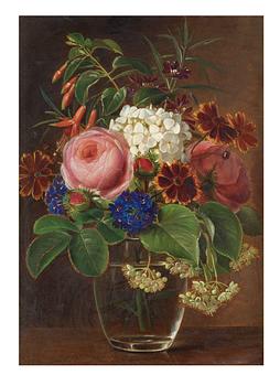 Johan Laurentz Jensen, Still life with flowers.