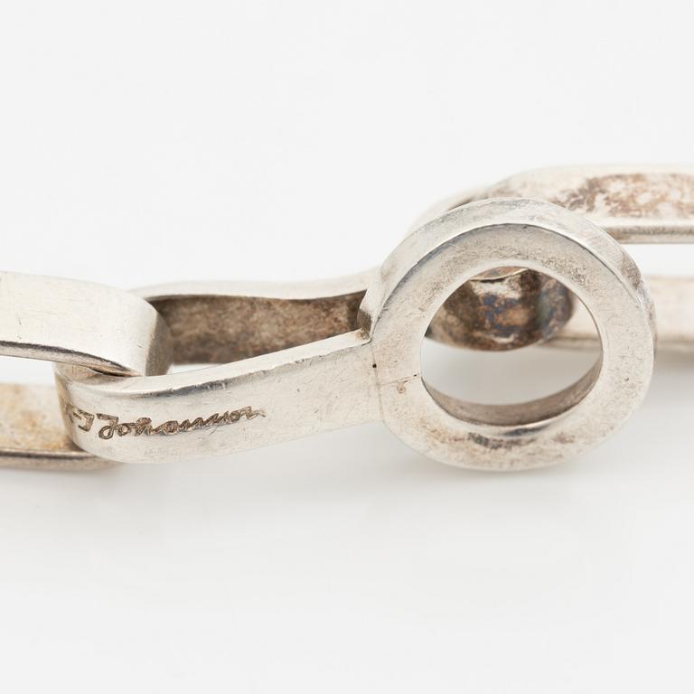 Karl-Ingemar Johansson, collier, silver, Göteborg 1972.