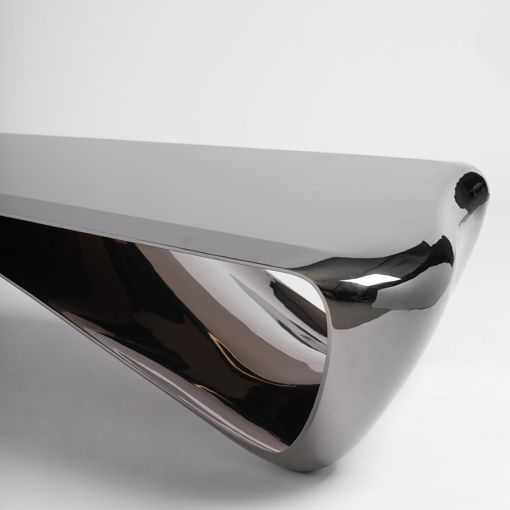 Johan Jonsson, a "Luscious Two" (Black Edition) coffee table/sculpture, ed. 6 + 2 AP, executed 2013-2014.