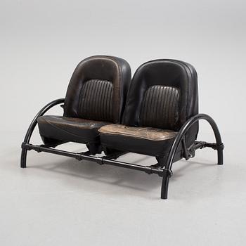 A 'Rover two-Seater' sofa by Ron Arad, One Off Ltd, London 1980s.