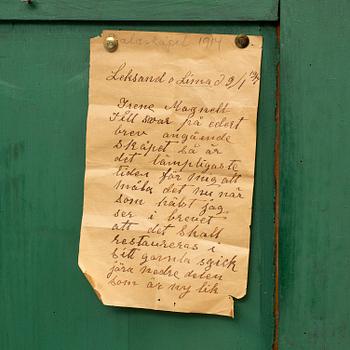 A Swedish cupboard, circa 1800.