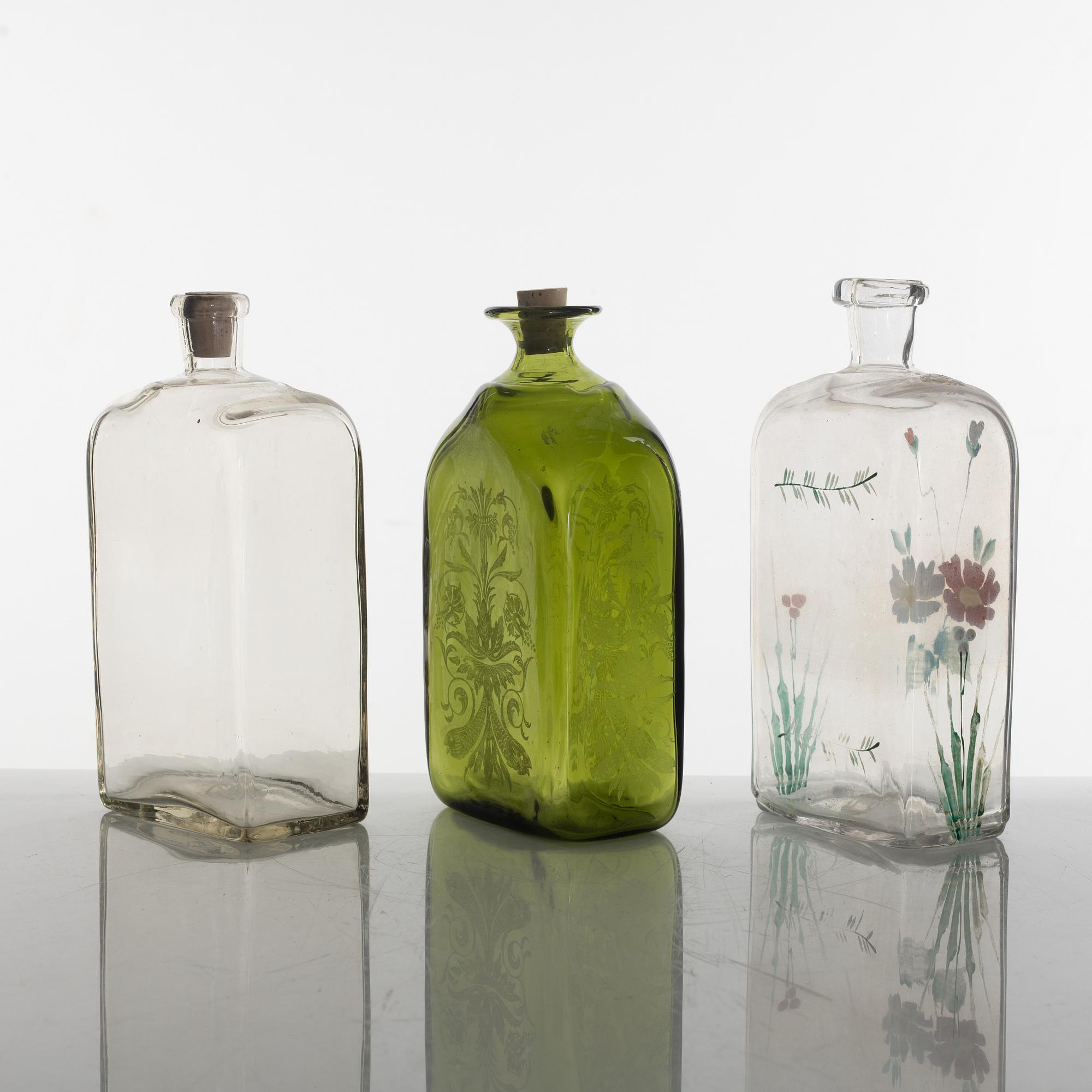 Flaskschatull, 1800-tal.