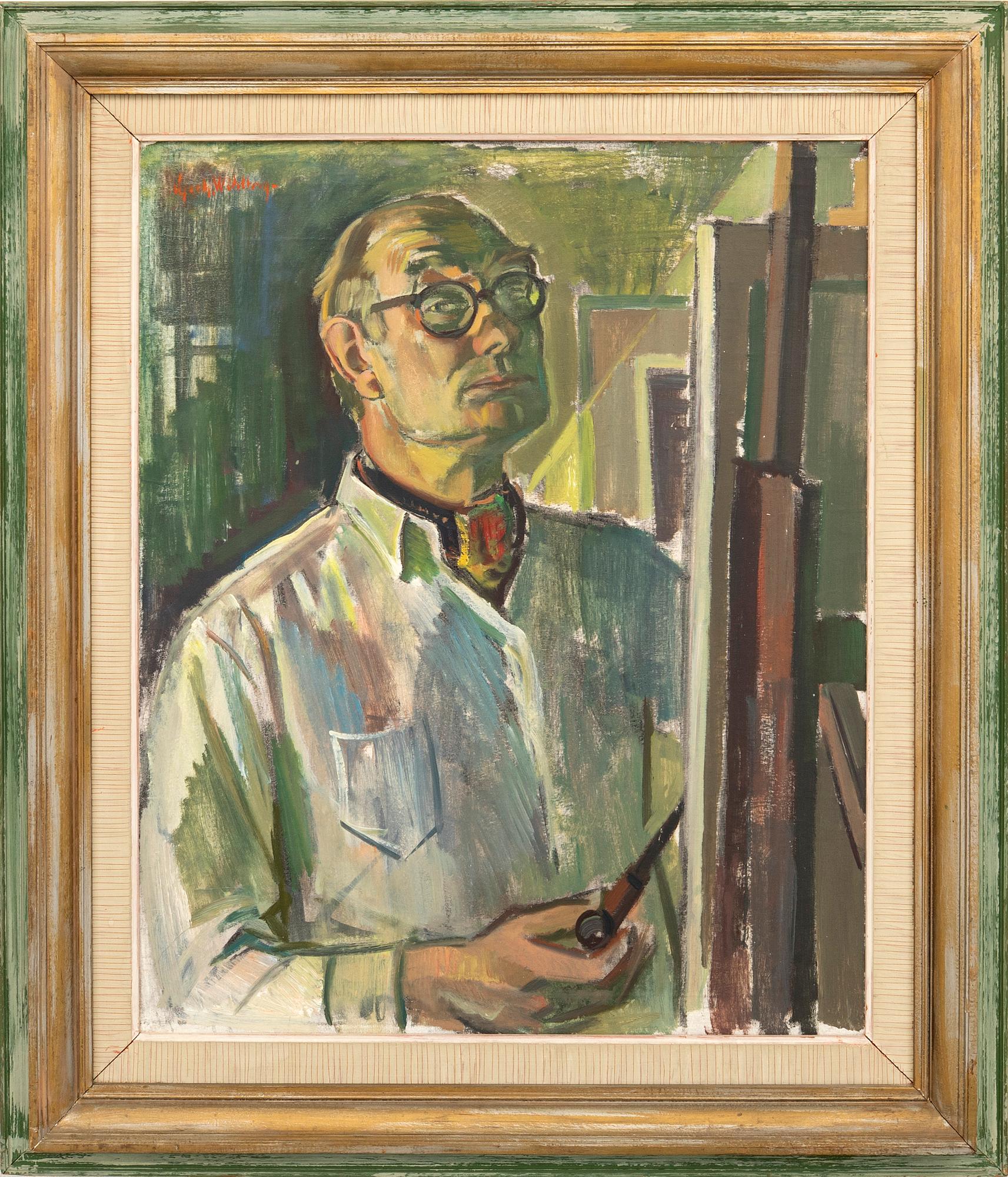 Gerhard Wihlborg, "Självporträtt".