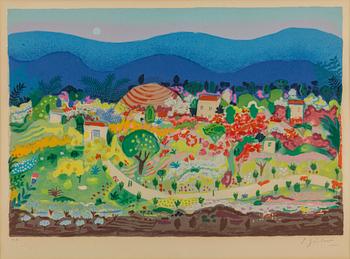 LENNART JIRLOW, lithograph in colours, 1978, signed EA.