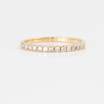 RING, med briljantslipade diamanter ca 0.20 ct.