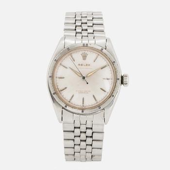 ROLEX, Oyster Perpetual, Chronometer, "Semi Bubble Back", wristwatch, 34,5 mm.