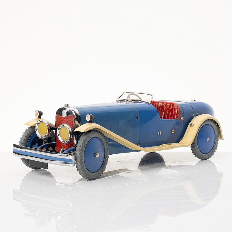 Meccano, racing car. England, 1930s.