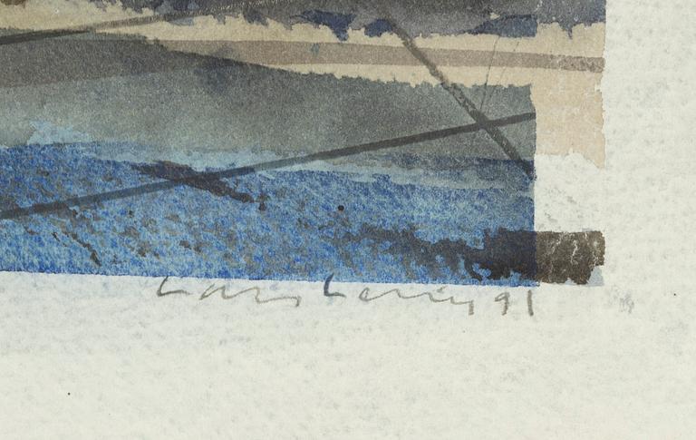 Lars Lerin, Telefonkiosken.