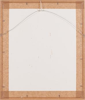 Väinö Blomstedt, etsning, signerad med blyerts.