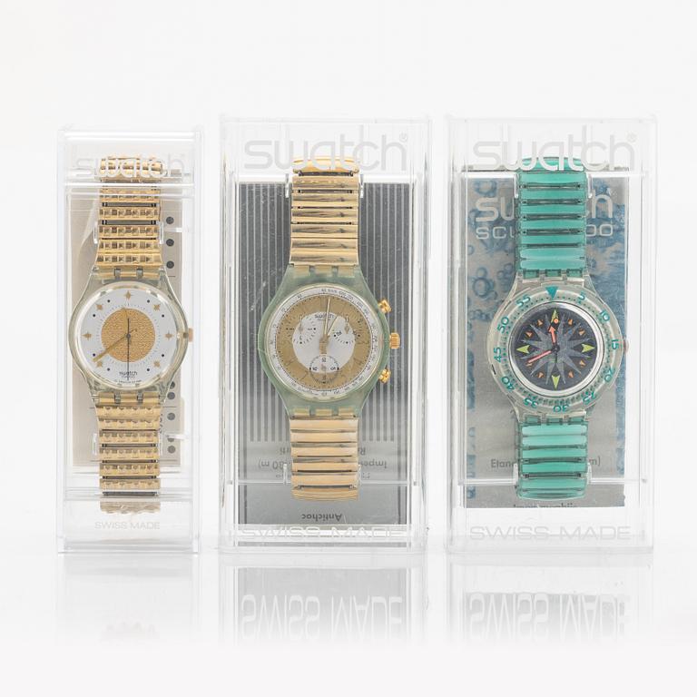 Swatch, collection, 35 pcs.