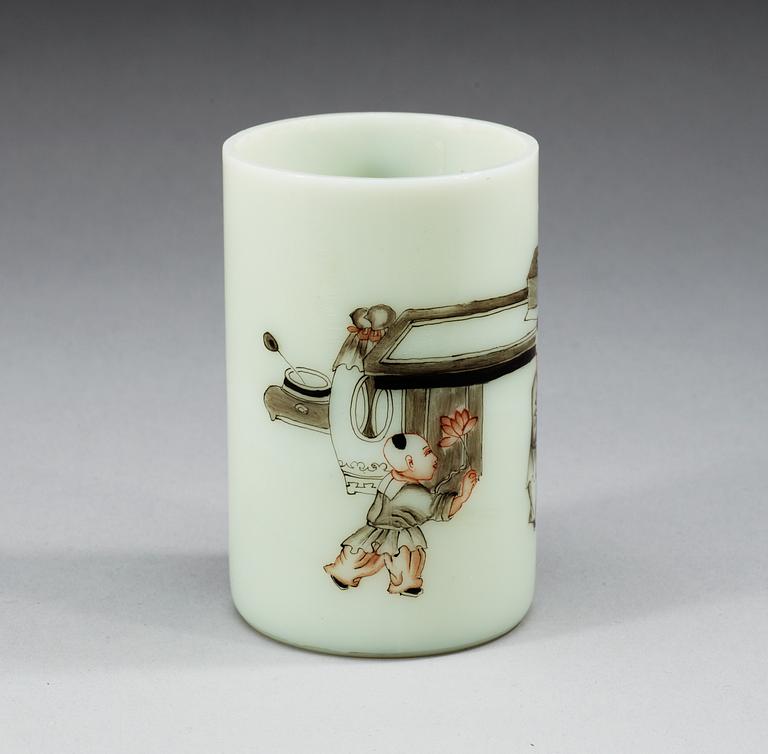 PENSELVAS, glas. Sen Qing dynasti.