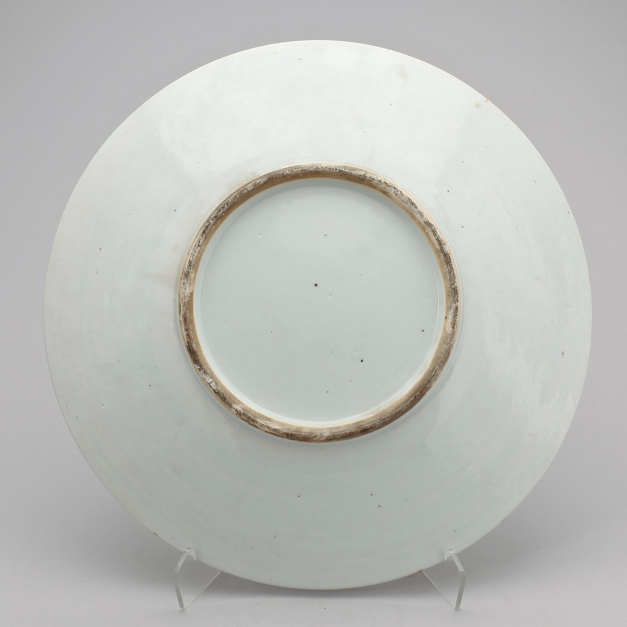 SKÅLFAT, porslin, Kina, Kanton 1800-tal.