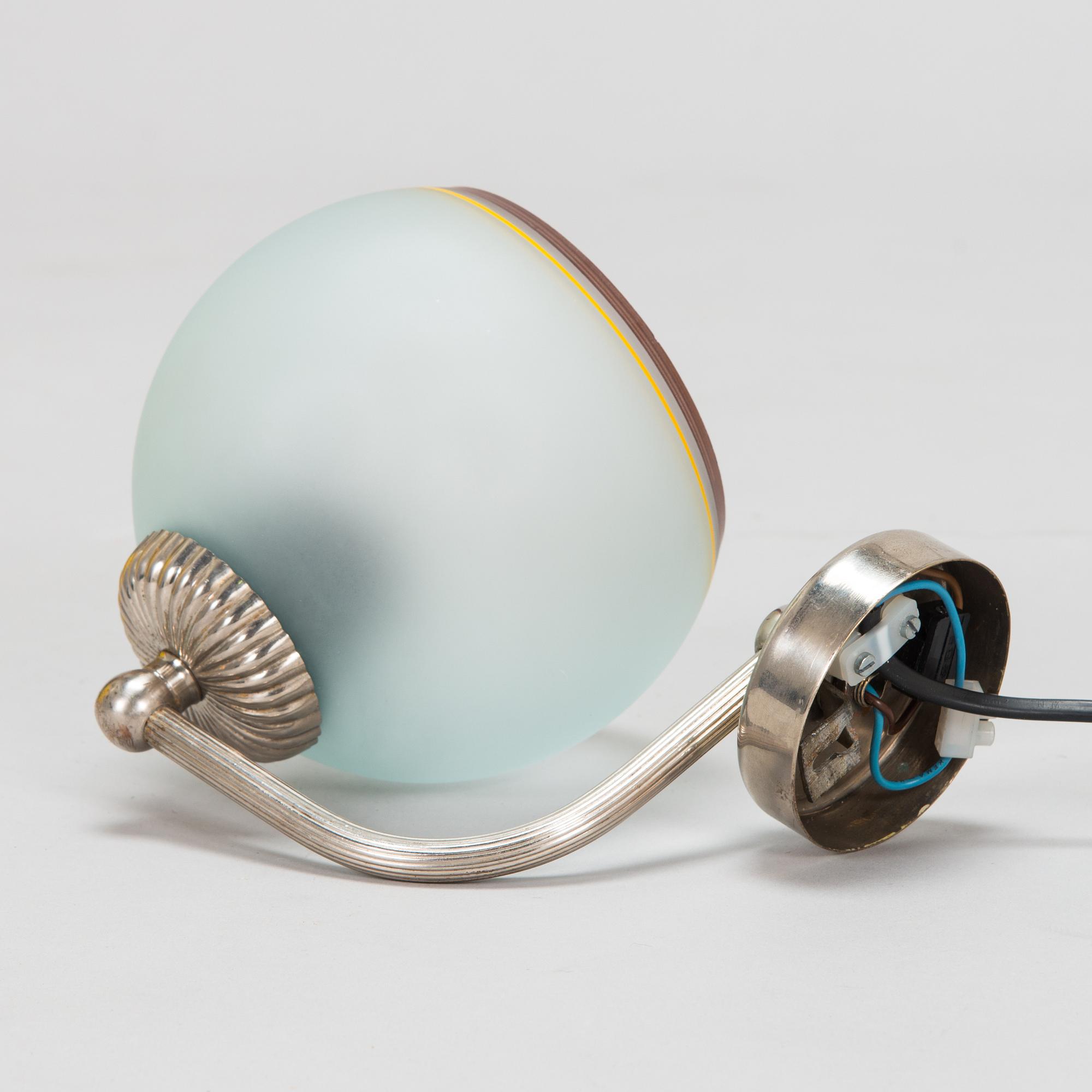 Paavo Tynell, a model 7101 wall lamp from 1930/40s for Taito Finland.