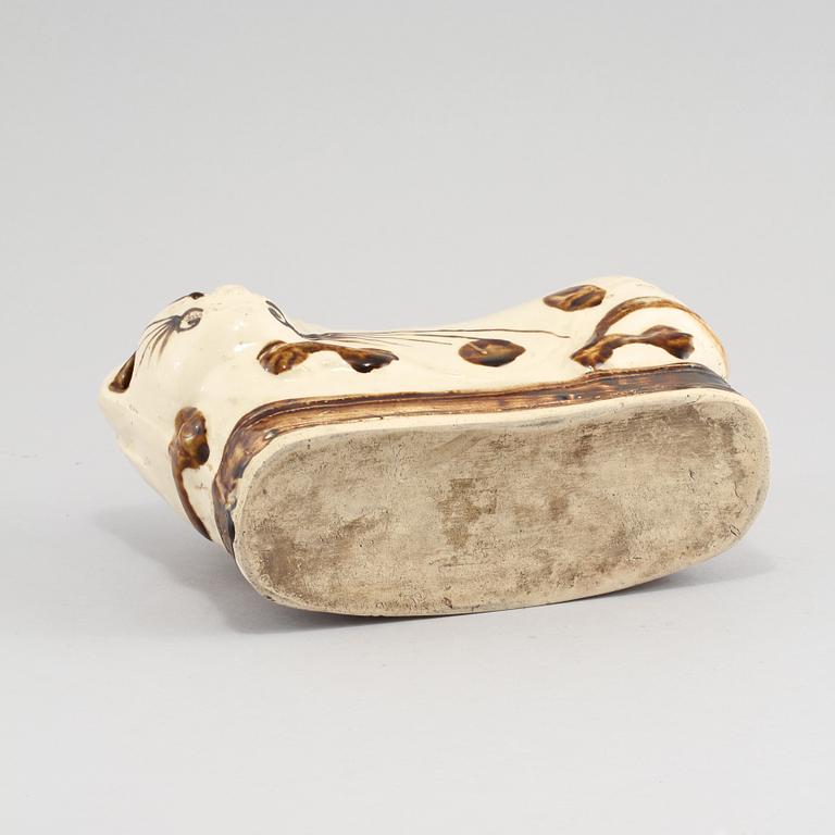KUDDE, porslin, Kina 1800/1900-tal.