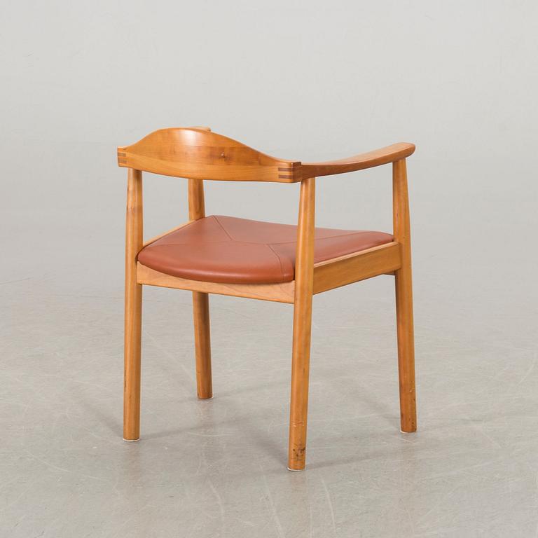 An Andreas Hansen desk and chair for Hadsten träindustri Denmark later part of the 20th century.