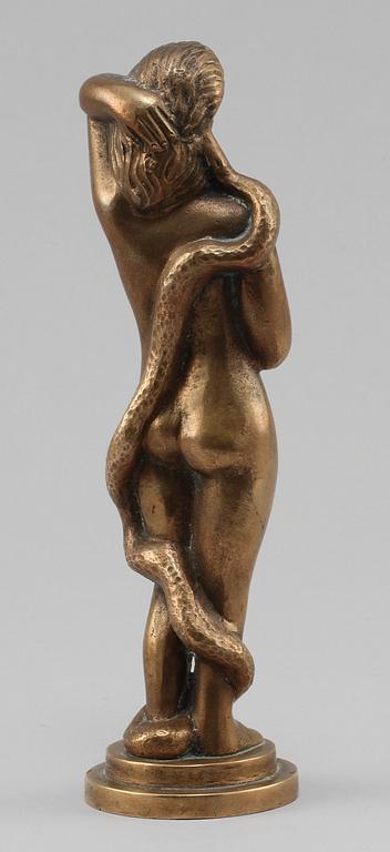 SKULPTUR, mässing, osignerad, 1900-tal.