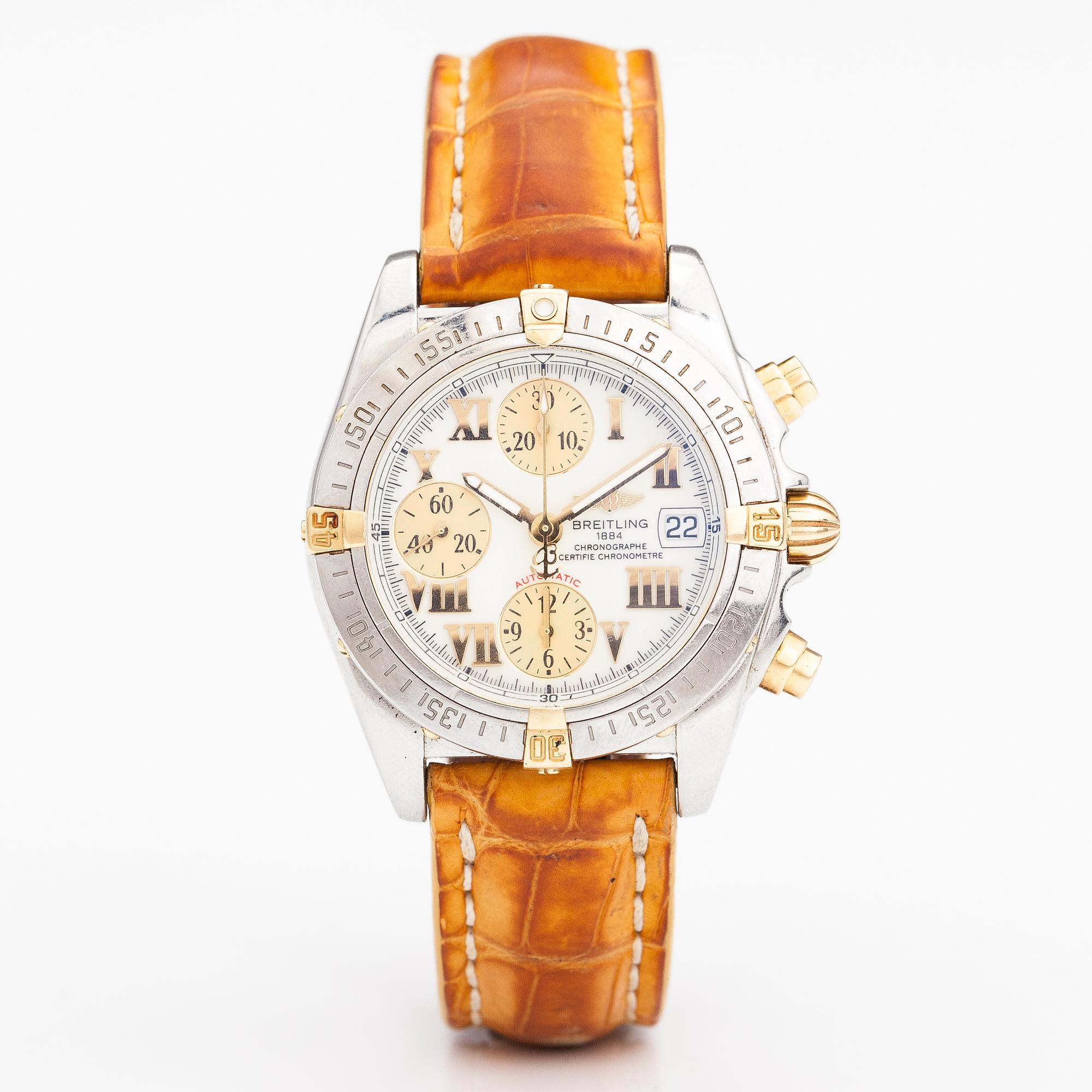 BREITLING, Cockpit, rannekello 39 mm.