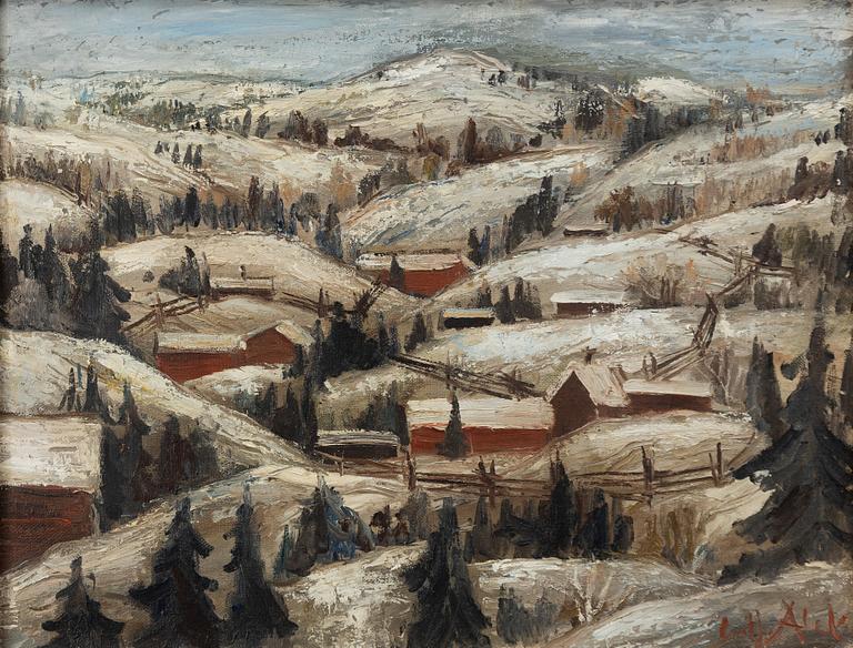 Carl Josef Alexandersson, "Senvinter".
