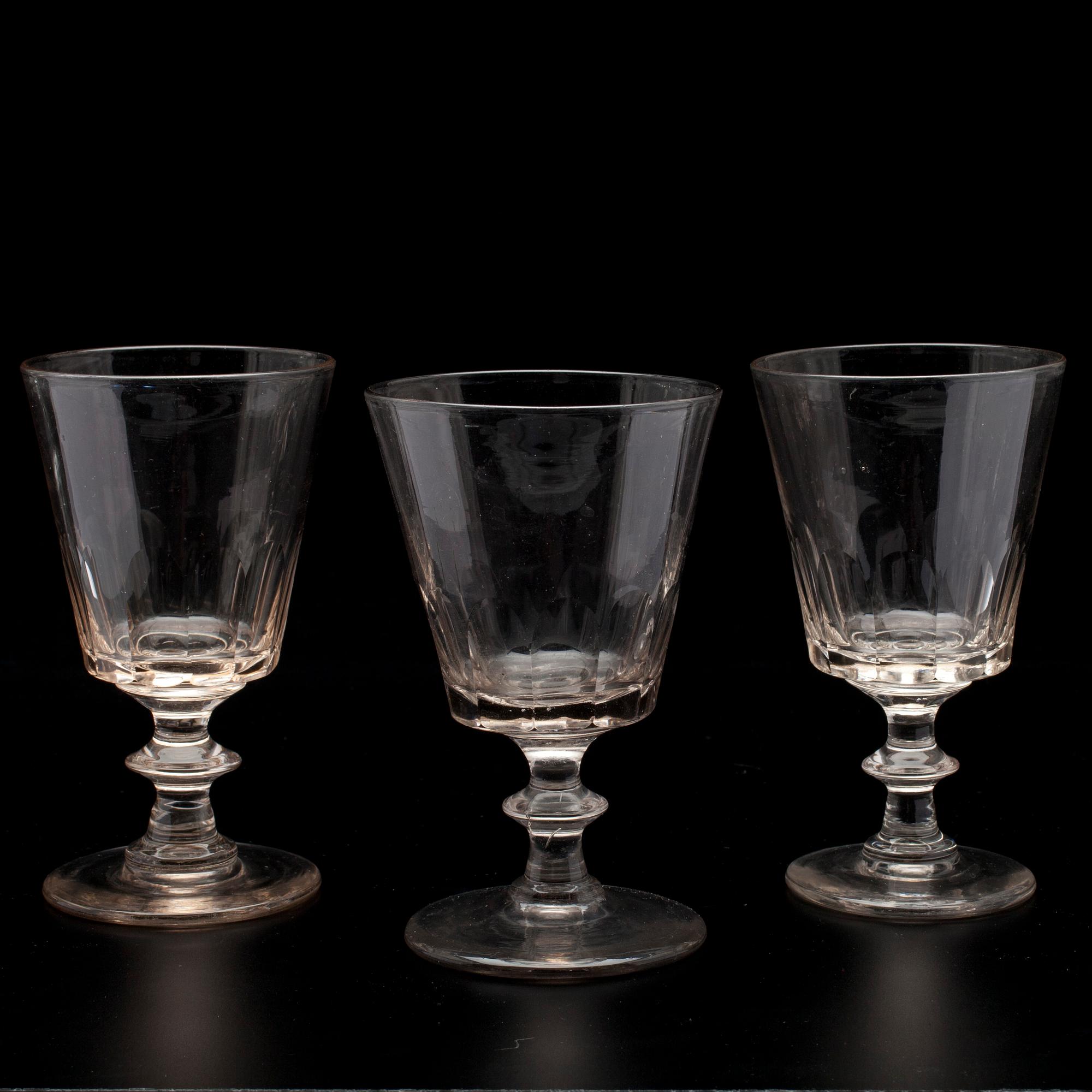 DRICKSGLAS, 3+7, 1800-tal.