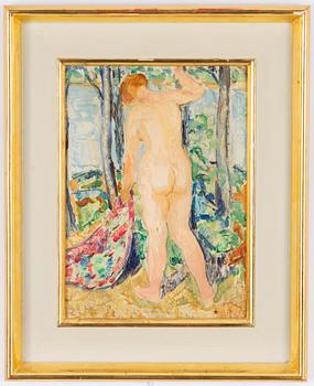 Edward Hald, Vid vattnet.