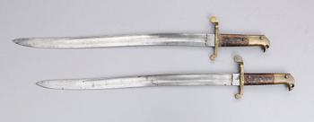 HUGGARE, 2 st, modell 1903 för kustartilleriet.
