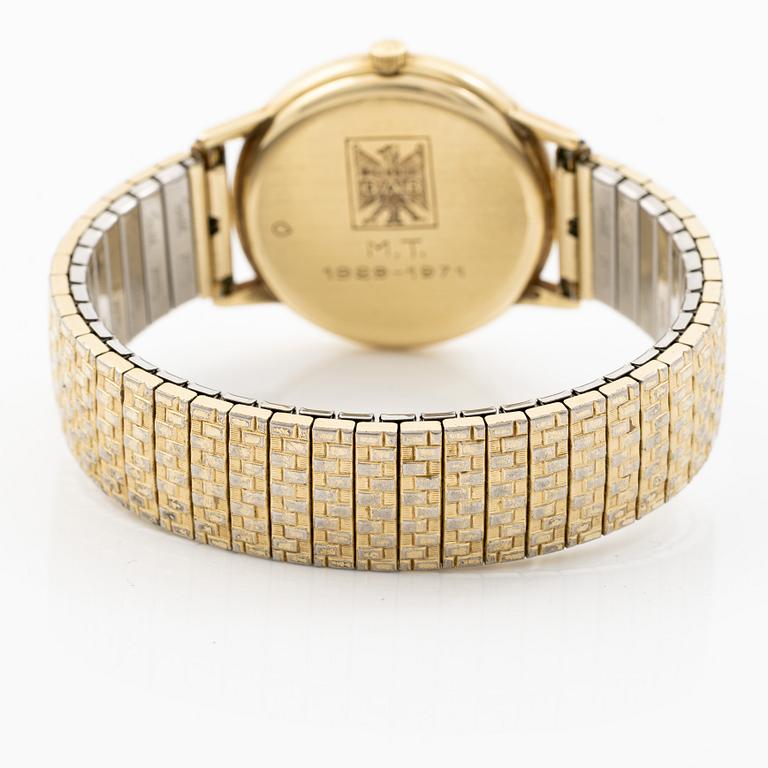 Omega, Genève, wristwatch, 33 mm.