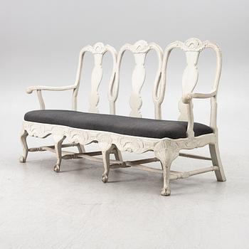 Rococo sofa, mid-18th century.