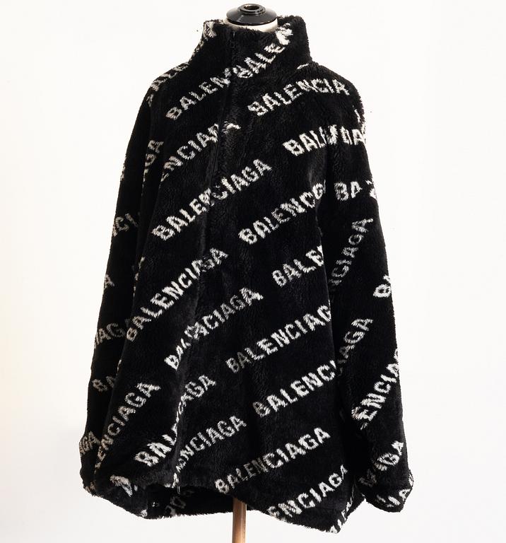 Balenciaga, coat, "Faux Fur Coat", size 38.