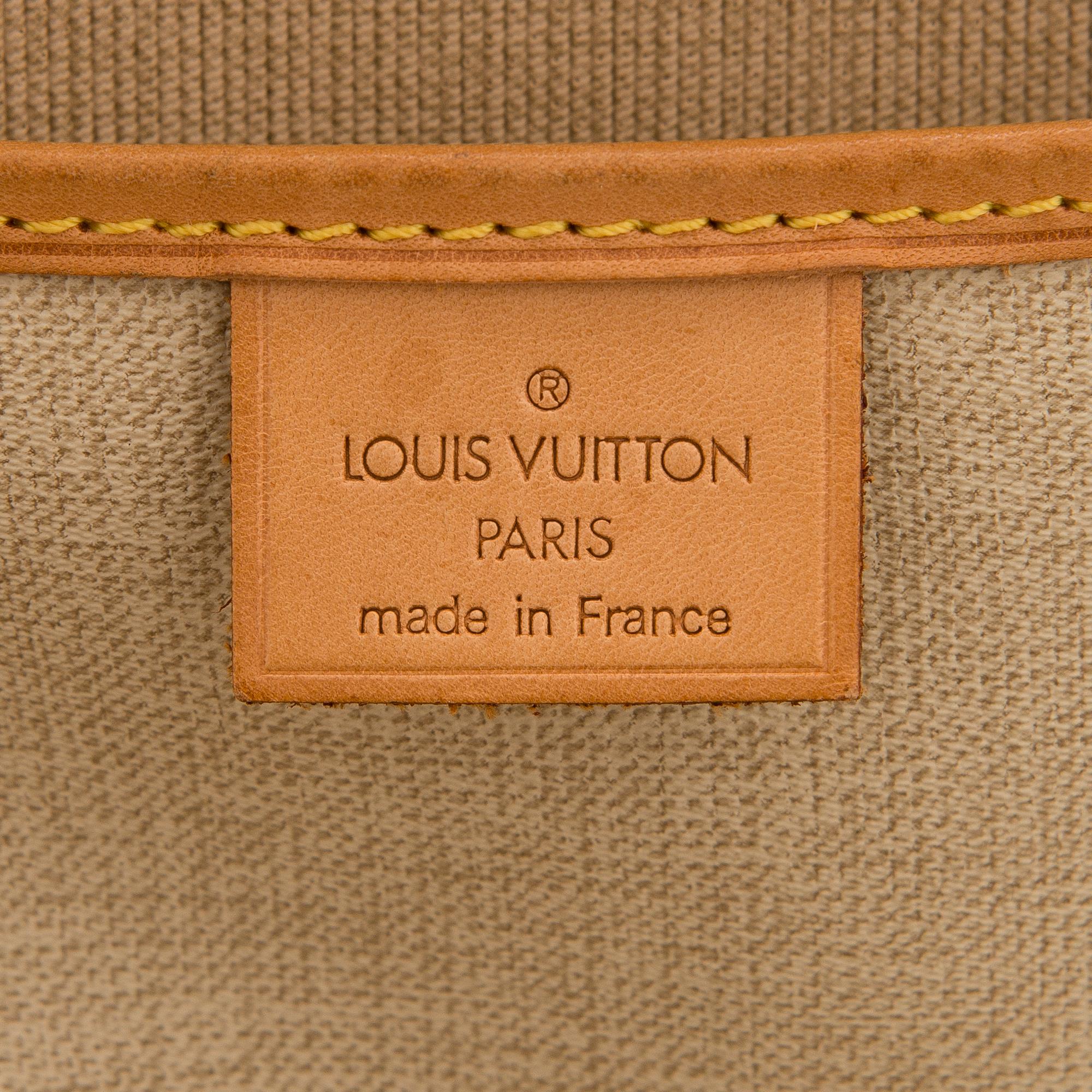 LOUIS VUITTON Monogram Canvas Excursion Bag.