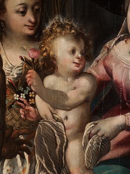 Bartholomeus Spranger Hans krets, Sankta Katarinas mystiska bröllop.