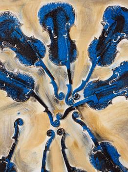 Arman (Armand Pierre Fernandez), ”Blue footprints”.