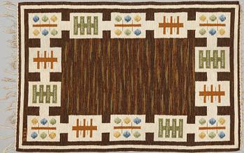 MATTA, rölakan, 1900-talets andra hälft, Anna-Greta Sjöquist, ca 196 x 136 cm.