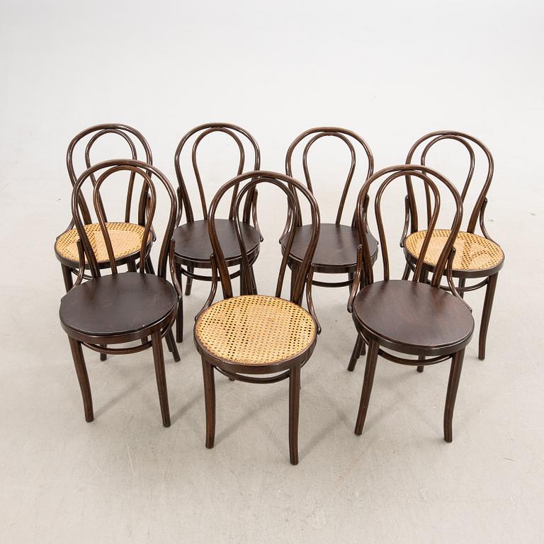 Chairs 7 pcs first half of the 20th century.